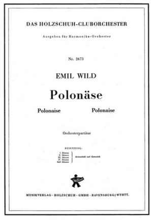 Wild, Emil Polonse Akkordeonorchester Partitur