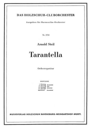 Steil, Arnold Tarantella Akkordeonorchester Partitur