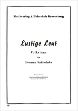 Schittenhelm, Hermann Lustige Leut Diatonische Handharmonika