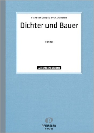 Supp, Franz von Dichter und Bauer Akkordeonorchester Partitur