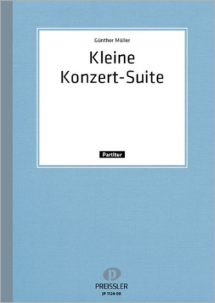 Gnther Mller Kleine Konzert-Suite Akkordeon-Orchester Partitur