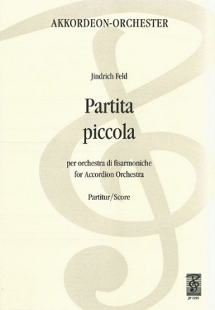 Jindrich Feld Partita Piccola Akkordeon-Orchester Partitur