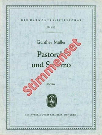 Mller, Gnther Pastorale und Scherzo Akkordeonorchester Stimmenset