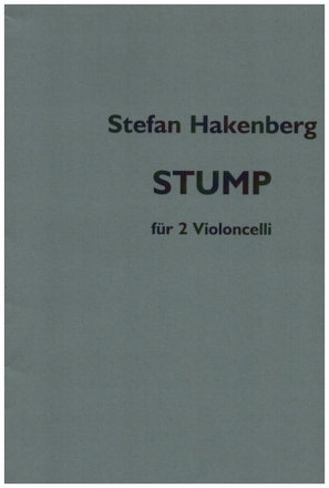 Stump fr 2 Violoncelli Spielpartitur