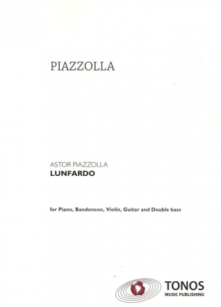 Lunfardo fr Bandoneon, Violine, Gitarre, Kontrabass und Klavier Partitur