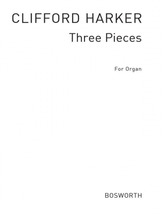 Clifford Harker: Three Pieces On Plainsong Themes Organ Instrumental Work