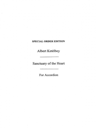 Albert Ketelbey: Sanctuary Of The Heart (Accordion Solo) Accordion Instrumental Work