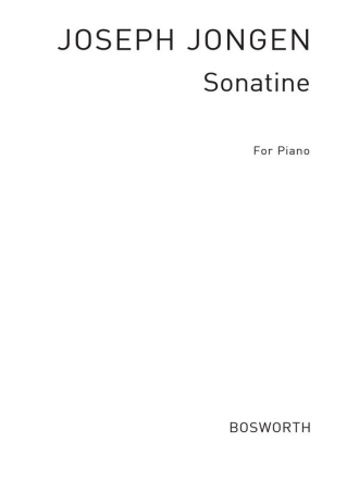 Joseph Jongen: Sonatine Menuetto Rondo Piano Instrumental Work