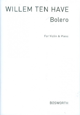 Bolero op.11 for violin and piano