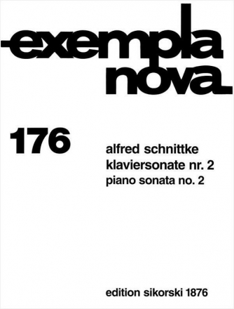 Alfred Schnittke, Sonate No. 2 Pour Piano Klavier Buch