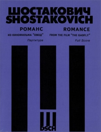 Dimitri Shostakovich, Romance Op. 97 Orchestra Partitur