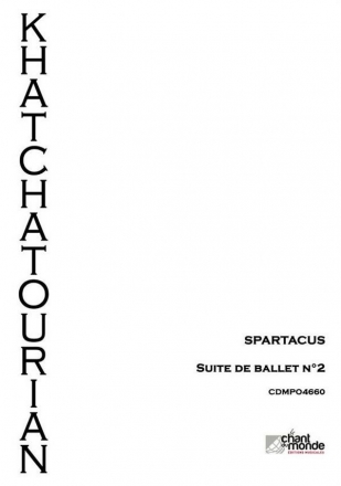 Aram Il'yich Khachaturian, Spartacus - Suite D'orchestre No. 2 Orchestra Partitur