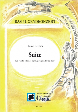 Benker, Heinz Suite fr Harfe und Schlagzeug und Streicher  Partitur