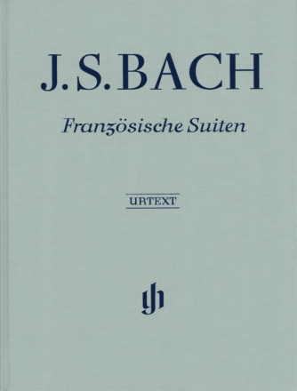 Franzsische Suiten BWV812-817 fr Klavier (mit Fingersatz) Neuausgabe 2017,  gebunden