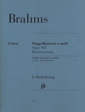 Konzert a-moll op.102 fr Violine, Violoncello und Orchester fr Violine, Violoncello und Klavier Stimmen