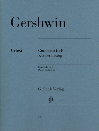 Concerto in F fr Klavier und Orchester fr 2 Klaviere zu 4 Hnden Klavierauszug