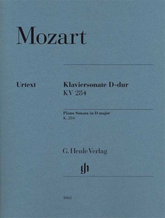 Sonate D-Dur KV284 fr Klavier