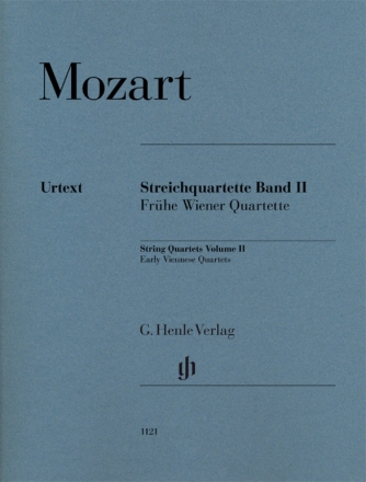 Streichquartette Band 2 fr 2 Violinen, Viola und Violoncello Stimmen-Set