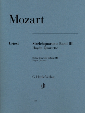 Streichquartette Band 3  Stimmen