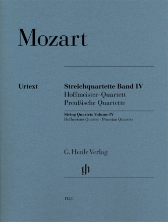 Streichquartette Band 4  Stimmen