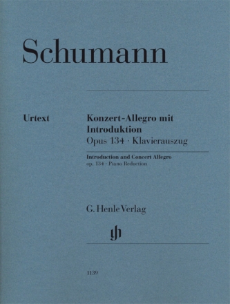 Konzert-Allegro mit Introduktion op.134 fr Klavier und Orchester fr Klavier und Orchester