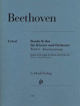 Rondo B-Dur WoO6 fr Klavier und Orchester fr 2 Klaviere Partitur