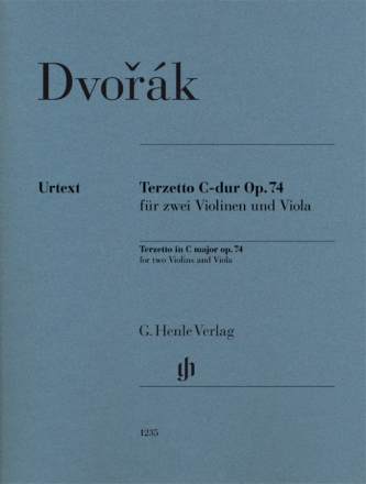 Terzett C-Dur op.74 fr 2 Violinen und Viola Stimmen