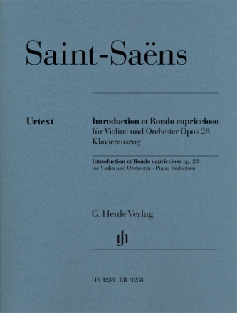 Introduction et Rondo capriccioso op.28 fr Violine und Orchester fr Violine und Klavier