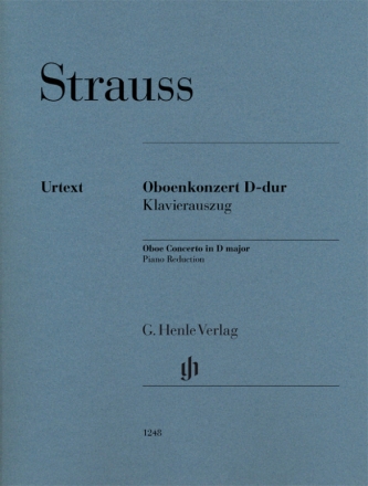 Konzert D-Dur fr Oboe und Orchester fr Oboe und Klavier Klavierauszug