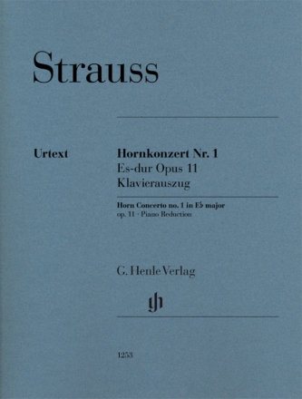 Konzert Es-Dur Nr.1 op.11 fr Horn und Orchester fr Horn und Klavier Klavierauszug