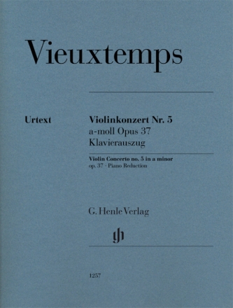 Konzert a-moll Nr.5 op.37 fr Violine und Orchester fr Violine und Klavier