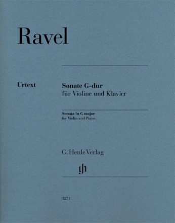 Sonate G-Dur fr Violine und Klavier