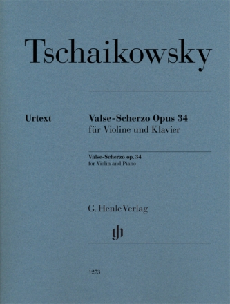 Valse-Scherzo op.34 fr Violine und Klavier