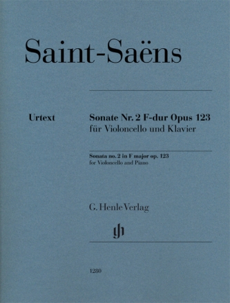 Sonate F-Dur Nr.2 op.123 fr Violoncello und Klavier