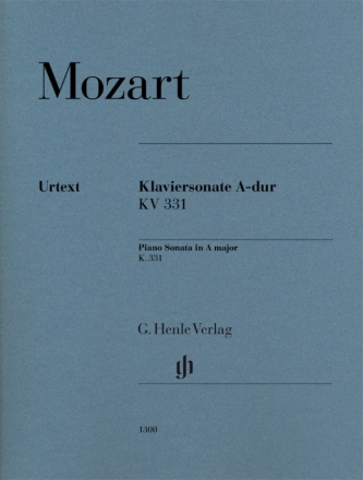 Sonate A-Dur KV331 (KV300i) fr Klavier revidierte Neuausgabe 2015