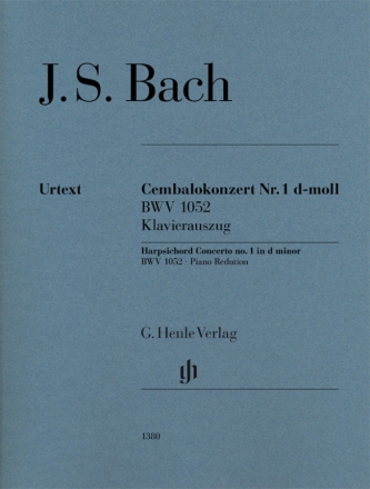 Konzert d-Moll Nr.1 BWV1052 fr Cembalo und Streichorchester fr 2 Klaviere zu 4 Hnden Klavierauszug