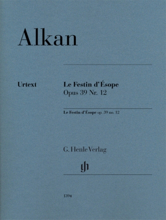 Le Festin d'sope op.39,12 fr Klavier