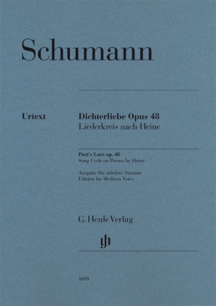 Dichterliebe (Liederkreis) op.48 fr mittlere Singstimme und Klavier