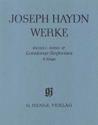 Haydn, Joseph Londonder Sinfonien 3. Folge  broschiert