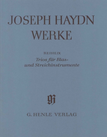 Haydn, Joseph Trios fr Blas- und Streichinstrumente (mit Kritischem  broschiert