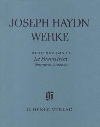 Haydn, Joseph Le Pescatrici - Dramma Giocoso  broschiert