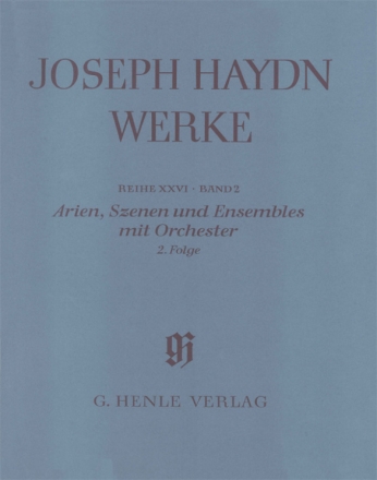 Haydn, Joseph Arien und Szenen mit Orchester, 2. Folge Arien, Szenen und Ensembles mit Orchester, 2. Folge broschiert