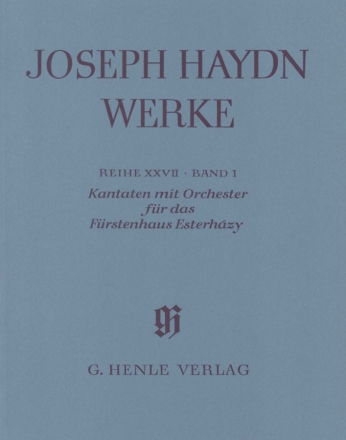 Haydn, Joseph Kantaten mit Orchester fr das Frstenhaus Esterhzy  broschiert