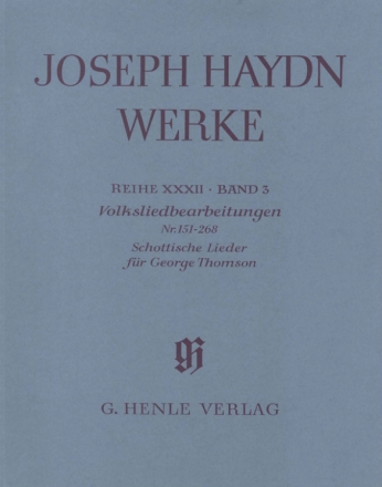 Haydn, Joseph Volksliedbearbeitungen - Schottische Lieder Nr. 151 -  Ganzleinen