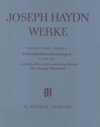 Haydn, Joseph Volksliedbearbeitungen Nr. 269-364 Schottische und wal  broschiert