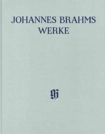 HN6028 Gesamtausgabe Reihe 2 Band 1 Streichsextette B-Dur Nr.1 op.18 und G-Dur Nr.2 op.35 Partitur und kritischer Bericht,  gebunden