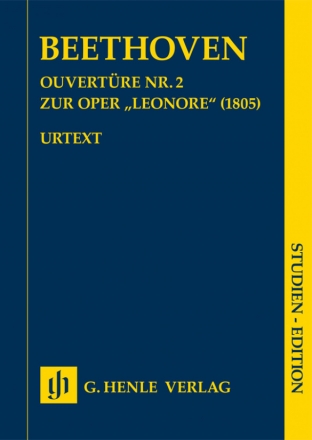 Ouvertre Nr.2 zur Oper Leonore fr Orchester Studienpartitur