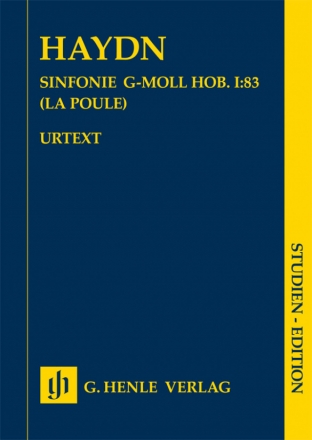 Sinfonie g-Moll Hob.I:83 fr Orchester Studienpartitur