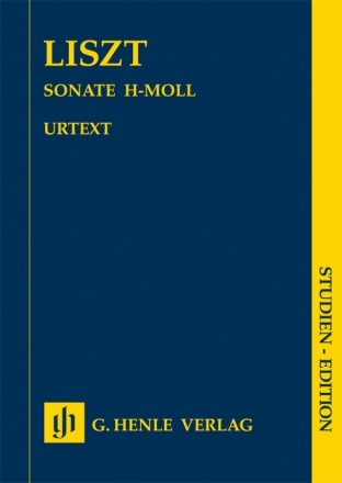 Sonate h-Moll fr Klavier Studienpartitur