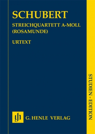 Streichquartett a-Moll op.29 D804  Studienpartitur